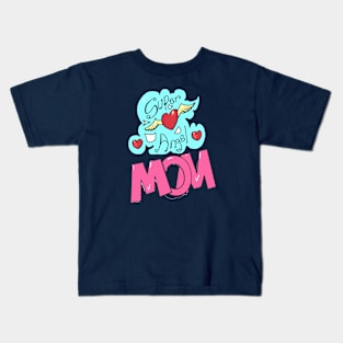 Super angel mom Kids T-Shirt